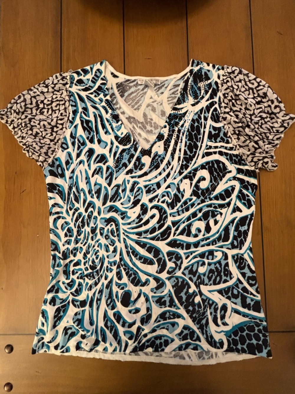 Alberto Makali v neck top XL